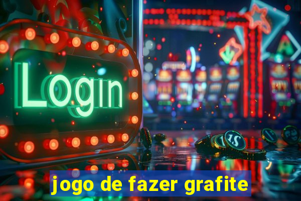 jogo de fazer grafite